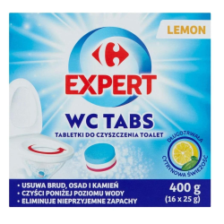Expert Tabletki Do Czyszczenia Toalet Lemon 400 G (16 X 25 G)<br>(Data 23.04.2026)