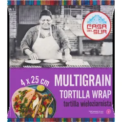 Casa Del Sur wrap wieloziarnisty 25cm 4szt 240g