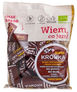 Krówki Kakaowe Bezmleczne Bezglutenowe Bio 150 G - Me Gusto (Super Krówka) [BIO]