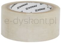 Donau Taśma pakowa Hot-Melt , 48mm, 66m, 50mikr., transparentna - 2