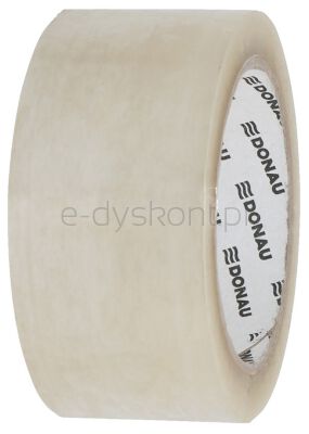 Donau Taśma pakowa Hot-Melt , 48mm, 66m, 50mikr., transparentna