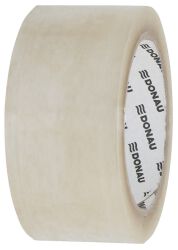 Donau Taśma pakowa Hot-Melt , 48mm, 66m, 50mikr., transparentna
