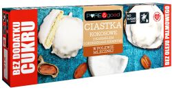Pure & Good Ciastka Kokosowe Z Karmelem I Orzeszkami Ziemnymi W Polewie Mlecznej Bez Dodatku Cukru 128G