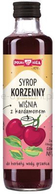 Polska Róża Syrop Korzenny Wiśnia Z Kardamonem 250 Ml