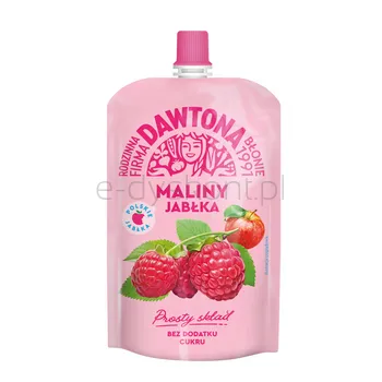 Dawtona Mus Jabłko-malina 180g