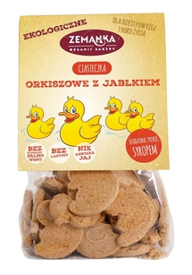 Ciastka Orkiszowe Z Jabłkiem Bio 100 G - Zemanka [BIO]