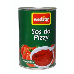 Sos Do Pizzy Pomidorowy Klasyczny, 4,10 Kg Weststar