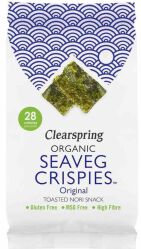 Clearspring Seaveg Chipsy Z Alg Morskich Nauralne Bezgl. Bio 4 G