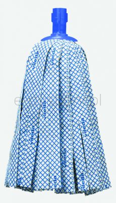 Vileda Wkład do mopa paskowego Professional SuperMop, antybakteryjny, zestaw nr 2, niebieski