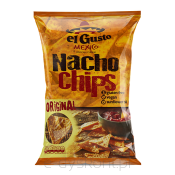 Gusto Mexico Nachos Original 180G El 