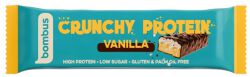 Bombus Bananas Baton Crunchy Protein Waniliowy Bezgl. 50 G