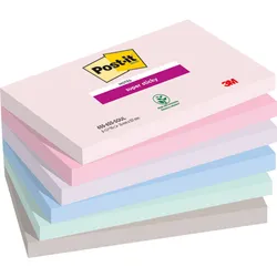 Karteczki Samoprzylepne Post-It® Super Sticky, Soulful, 76X127Mm, 6X90 Kart.