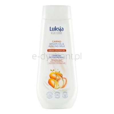 Luksja Silk Care Kremowy Żel Pod Prysznic Olej Arganowy I Mleczko Migdałowe 500 Ml