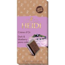 Heidi Creme d’or Blueberry Pana Cotta 100g