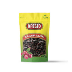 Kresto żurawina Suszona całe owoce 400g
