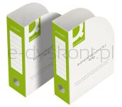 Q-Connect Pojemnik Na Dokumenty, Karton, Otwarte, A4/80Mm, Zielone - 2