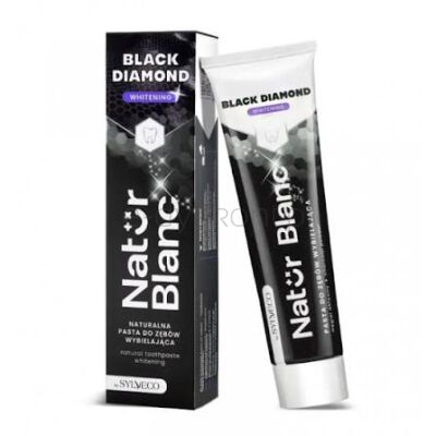 Sylveco Natur Blanc Pasta Do Zębów Black Diamond 100Ml Wybielająca