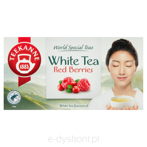Teekanne Herbata Biała White Tea Red Berries 20 Torebek X 1,25G Rfa