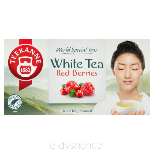 Teekanne Herbata Biała White Tea Red Berries 20 Torebek X 1,25G Rfa