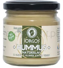Hummus naturalny oliwą z oliwek extra virgin 185g