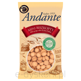 Andante Mini Biszkopty 120G