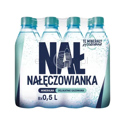 Nałęczowianka Woda Naturalna delikatnie gazowana 0,5 l SK