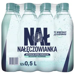 Nałęczowianka Woda Naturalna delikatnie gazowana 0,5 l SK