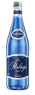 Cisowianka Woda Mineralna Perlage Gaz 700Ml Szkło