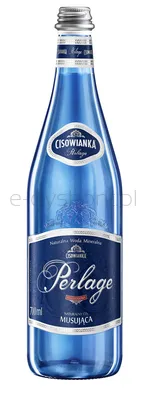 Cisowianka Woda Mineralna Perlage Gaz 700Ml Szkło