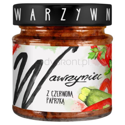 Wawrzyniec Pasta Warzywna Z Czerwoną Papryką 180 G