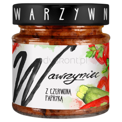 Wawrzyniec Pasta Warzywna Z Czerwoną Papryką 180 G