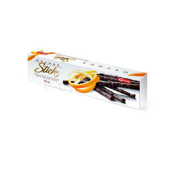 Carletti Czekoladowe paluszki pomarańczowe 75g