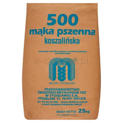 Młyny Stoisław Mąka Pszenna Typ 500 25Kg