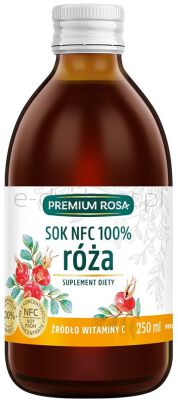 Premium Rosa Sok Z Dzikiej Róży Z Witaminą C 250 Ml