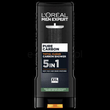 L'Oréal Paris Men Expert Pure Carbon Total Clean Żel Pod Prysznic 400 Ml