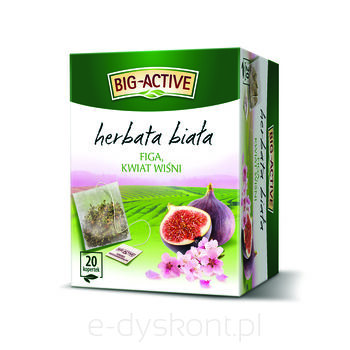 Big-Active Herbata Czarna Aromatyzowana O Smaku Mango I Cytryny. 20 Torebek X 2G