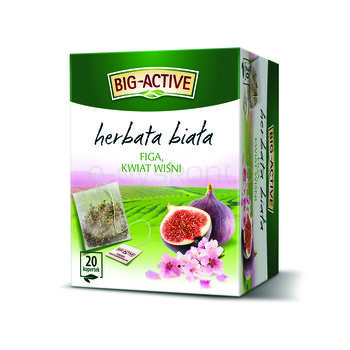 Big-Active Herbata Czarna Aromatyzowana O Smaku Mango I Cytryny. 20 Torebek X 2G