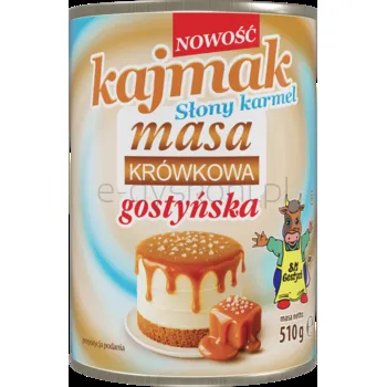Spółdzielnia Mleczarska w Gostyniu. Kajmak słony karmel masa krówkowa gostyńska 510g
