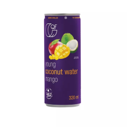Quality Food Woda kokosowa z sokiem z mango 320ml SK