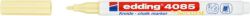 Edding Marker Kredowy E-4085 1-2 Mm, Pastelowy Żółty 
