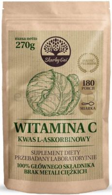 Skarby Gai Witamina C Z Kapusty Kwas L-Askorbinowy 270 G