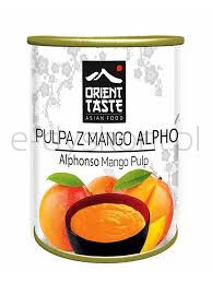 Orient Taste Mango Pulpa Naturalna 850 Ml Alphonso 