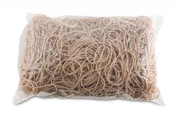 Office Products Gumki recepturki średnica 60mm, 1,5x1,5mm, 60% kauczuku, 1000g, zgrzewka, naturalne