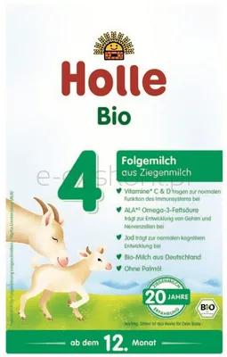 Mleko kozie 4 następne Dla niemowląt od 12 miesiąca życia BIO 400 g