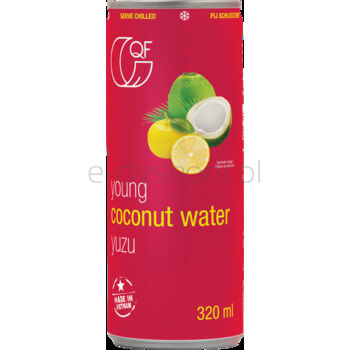 Quality Food Woda Kokosowa Z Puree Z Yuzu 320Ml SK
