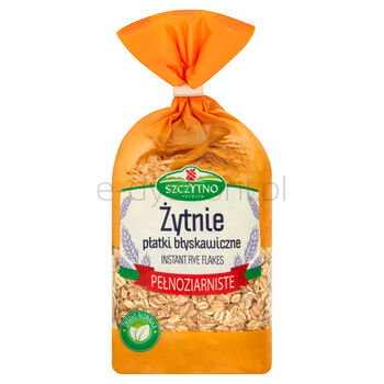 Szczytno Płatki Pełnoziarniste Żytnie 400G