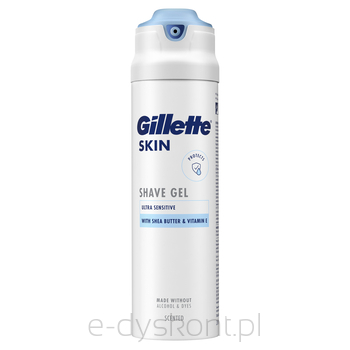 Gillette Skin Ultra Sensitive Żel Do Golenia 200Ml