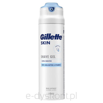 Gillette Skin Ultra Sensitive Żel Do Golenia 200Ml