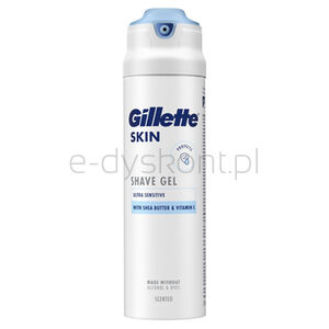 Gillette Skin Ultra Sensitive Żel Do Golenia 200Ml