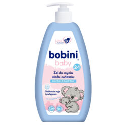 BOBINI BABY Żel do mycia ciała i włosów 500ml